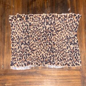 SHEIN Leopard Print Crop Top